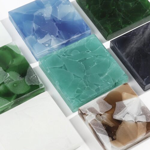 Cristal laminado tintado