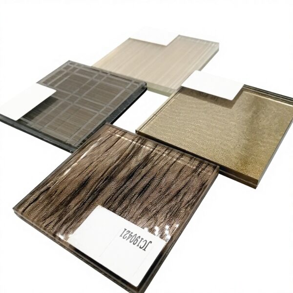 Patterned Shower Glass