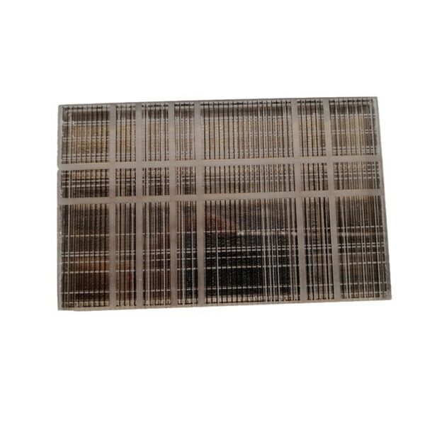 Patterned Shower Glass