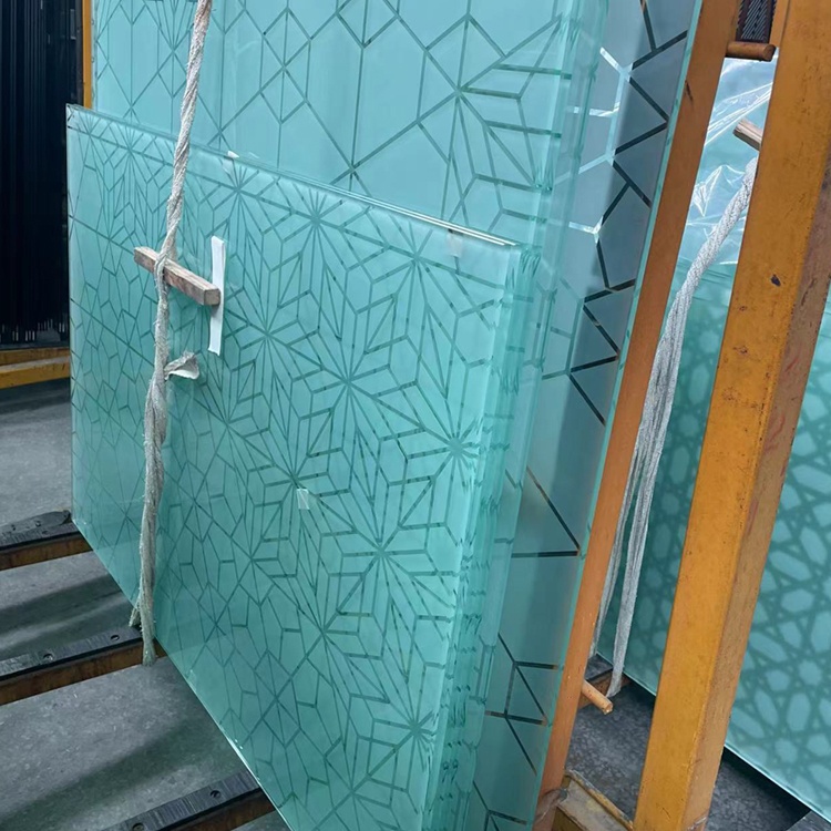 Silk-Screen Printed Glass