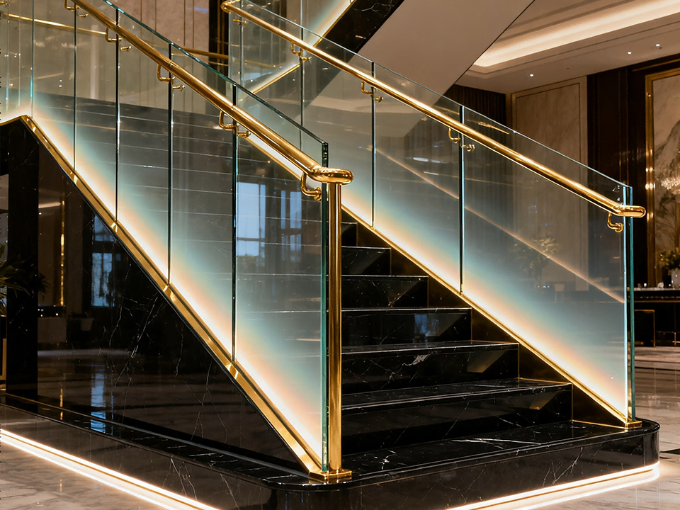 Laminated Glass Build-Ups for Guardrails and Balustrades 4 Laminated Glass for Railings