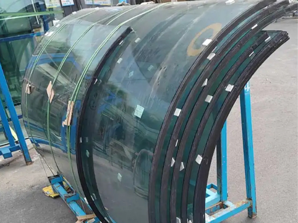 Gestione degli ordini di vetro curvo, rivestito e jumbo a lunga durata 3 Ampio vetro temperato laminato curvo