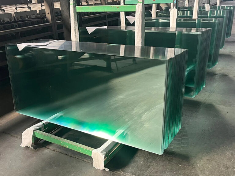 Safe, Transparent Tempered Glass Panel