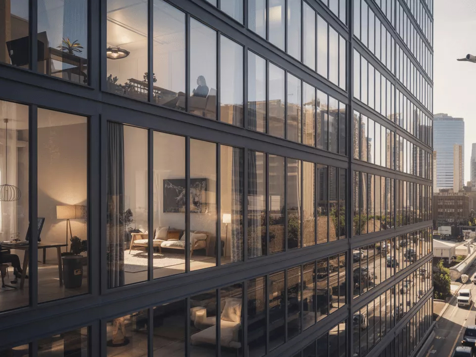 Insulated Acoustic Glass for Soundproofing