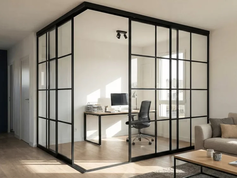 Sliding Glass Room Dividers