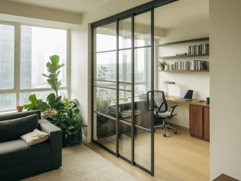 Sliding Glass Room Dividers