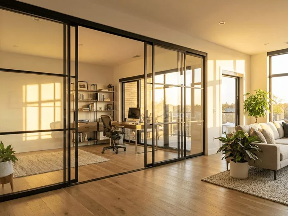 Sliding Glass Room Dividers
