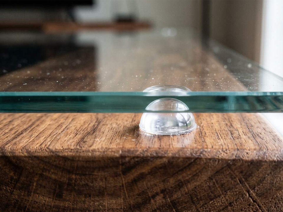 How to Secure Glass Table Top To Base
