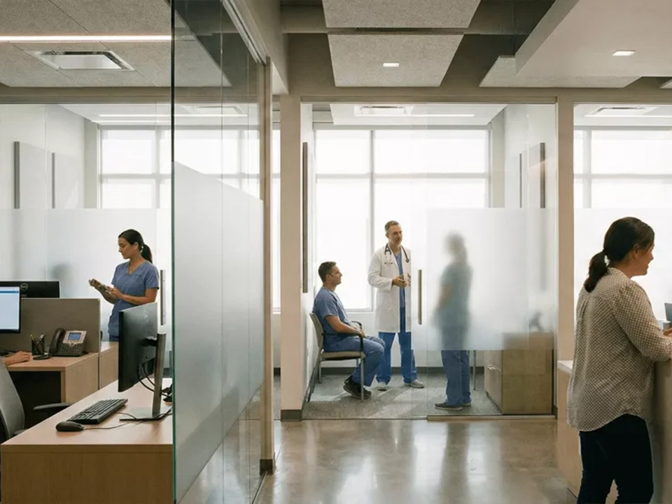 The Definitive Guide to Frosted Glass Partitions for Clinics