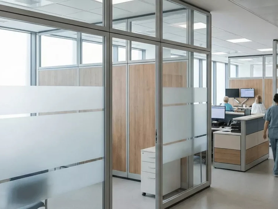 The Definitive Guide to Frosted Glass Partitions for Clinics