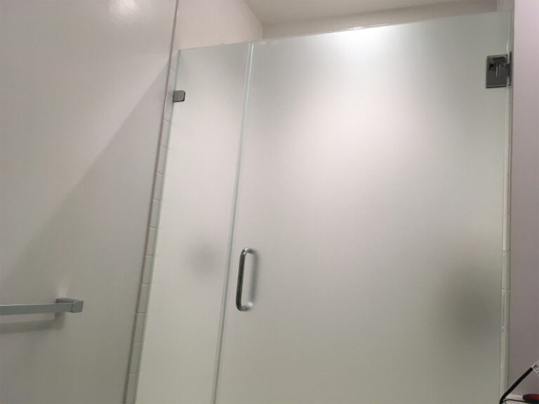 Why is Frosted Glass a Superior Option for Shower Doors