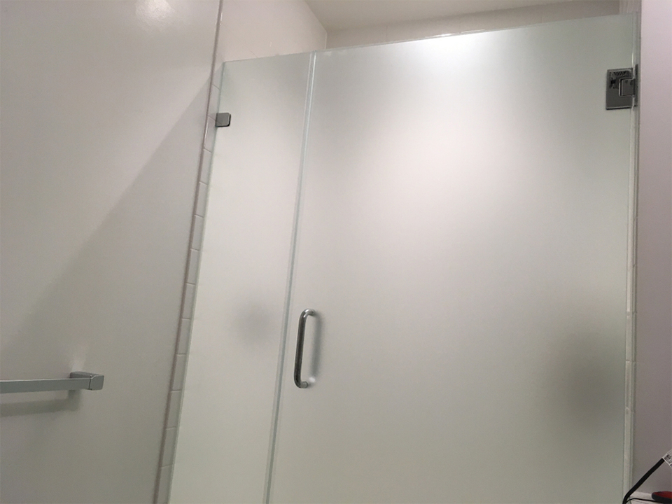 Why is Frosted Glass a Superior Option for Shower Doors